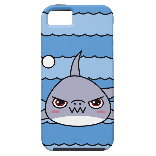 Coques Case-Mate iPhone Requin de Kawaii (Dos)