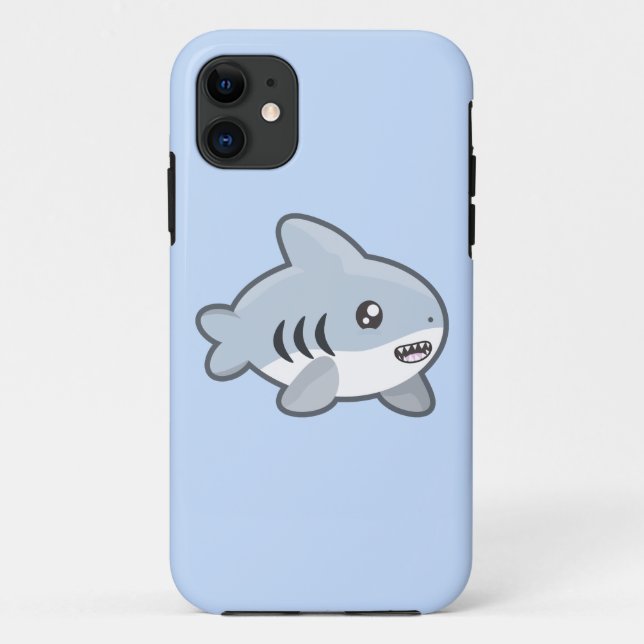 Coques Case-Mate iPhone Requin de Kawaii (Dos)