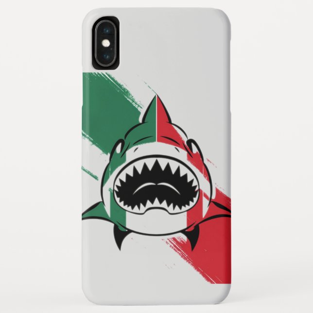 Coques Case-Mate iPhone Requin italien (Dos)