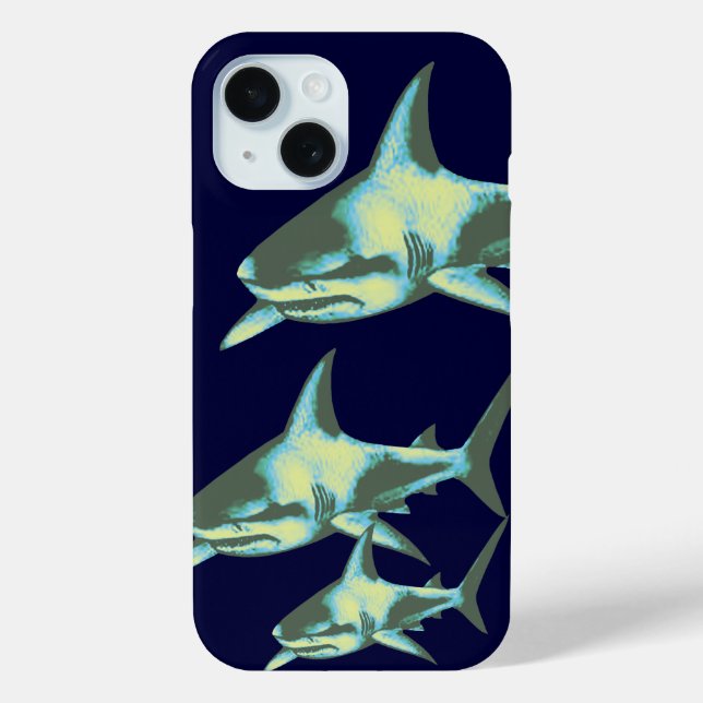 Coques Case-Mate iPhone requins, animaux sauvages (Verso)