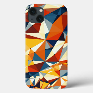 Case-Mate iPhone Case Réseau de triangles multicolores