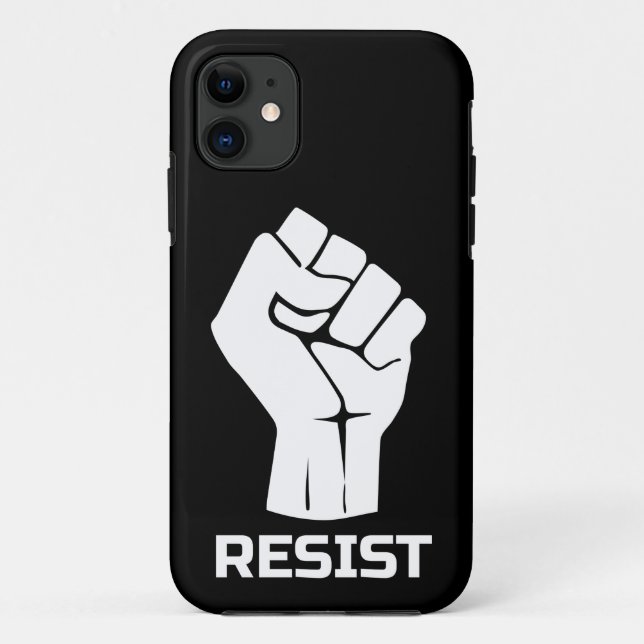 Coques Case-Mate iPhone Résiste avec le poing - en blanc (Dos)