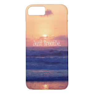 Coque Case-Mate Pour iPhone Respire. Beach Ocean Sunset