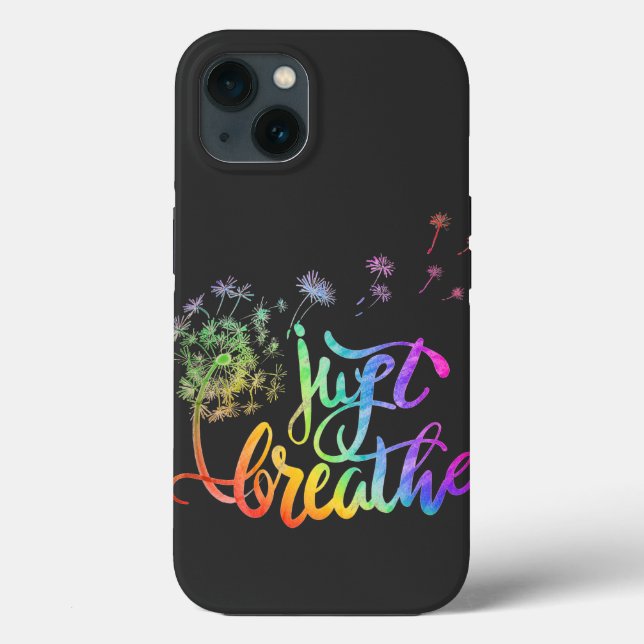 Coques Case-Mate iPhone Respire | le dandelion souffle dans le vent (Verso)