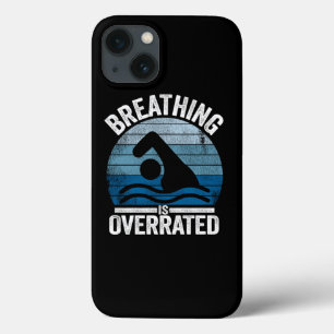 Case-Mate iPhone Case Respirer est surévalué Funny Swimmer Cadeau Vintag