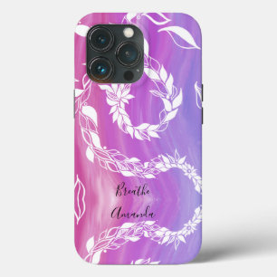 Case-Mate iPhone Case Respirer la conception feuille Abstraite sur arriè
