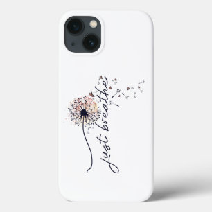 Case-Mate iPhone Case Respirer simplement Encouragement de pissenlit Yog