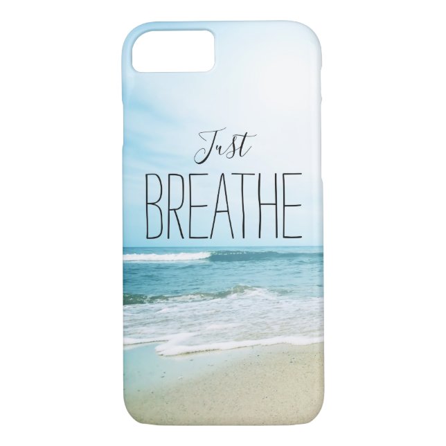 Coques Case-Mate iPhone Respirez sur la plage (Dos)