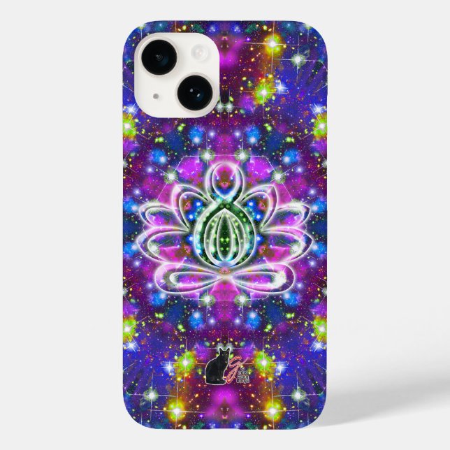 Coques Case-Mate iPhone Resplendant Zen Lotus (Verso)