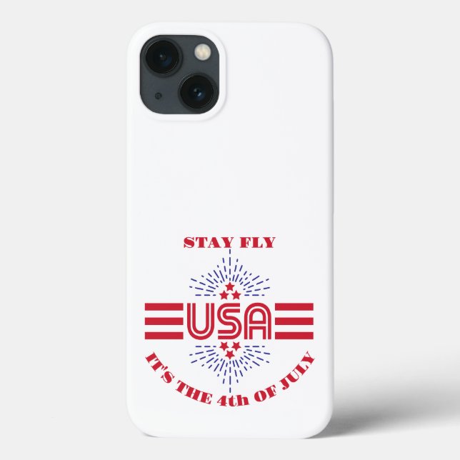 Coques Case-Mate iPhone Reste mouche c'est le 4 juillet (Verso)