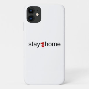 Case-Mate iPhone Case Restez à la maison