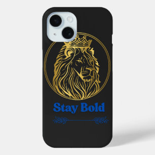 Coque Pour iPhone 15 Restez audacieux – Conception royale de Lion King
