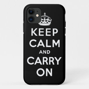 Coques Pour iPhone restez calme et continuez Original