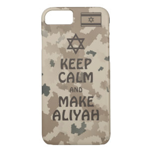Coque Case-Mate Pour iPhone Restez Calme Et Faites De L'Aliyah - Désert