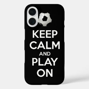 Coque Pour iPhone 16 Restez calme et jouez