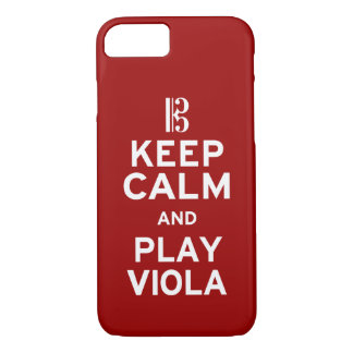 Etui iPhone Case-Mate Restez calme et jouez à la Viola