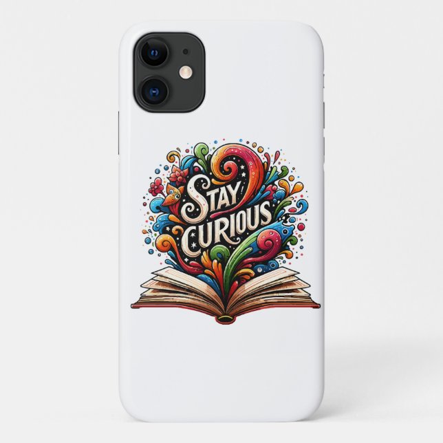 Coques Case-Mate iPhone Restez curieux (Dos)