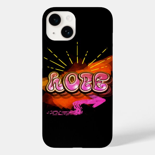 Coques Case-Mate iPhone Restez inspiré Graffiti HOPE Graphisme (Verso)
