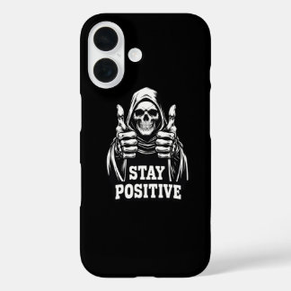 Coque Pour iPhone 16 Restez Positif