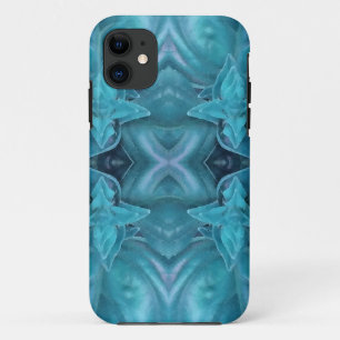 Coques Pour iPhone Résumé Glaçage Bleu