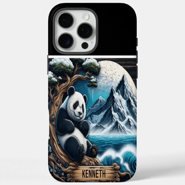 Coques Case-Mate iPhone Retraite des arbres de Panda : Bambou Delight (Verso)