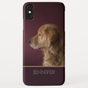 Case-Mate iPhone Case Retriever du Golden Personalisé Nom   Chien