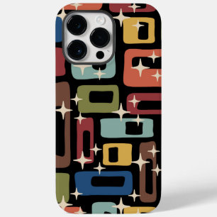 Coque Pour Pour iPhone 14 Pro Max Rétro Abstrait Moderne du Milieu du Siècle