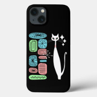 Retro Atomique Moyen Siècle moderne Cool Chat