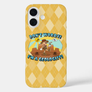 Coque Pour iPhone 16 Retro Cartoon - Ne vous inquiétez pas, je suis géo