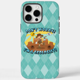 Coques iPhone 16 Pro Max Retro Cartoon - Ne vous inquiétez pas, je suis géo