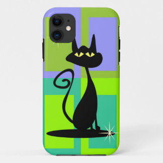 Coque iPhone 11 Rétro couverture atomique de Kitty Iphone 5