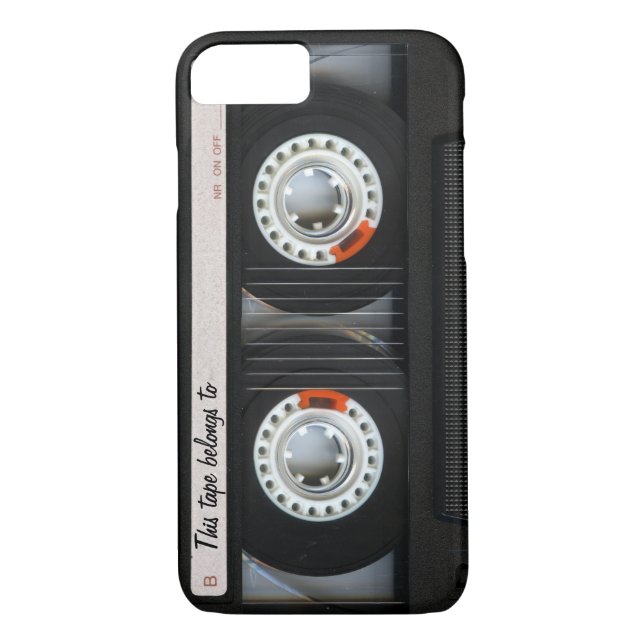 Coques Case-Mate iPhone Rétro enregistreur à cassettes de musique du cru (Dos)