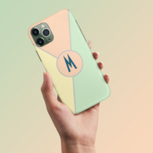 Case-Mate iPhone Case Retro les années 70 pêche vert turquoise pastel Co
