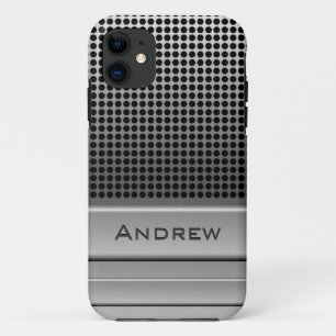 Coque Case-Mate Pour iPhone Rétro modèle de nom de microphone