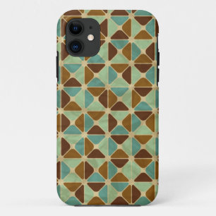 Coques Pour iPhone Rétro motif géométrique