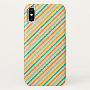 Coque Case-Mate Pour iPhone Rétro motif rayé grunge
