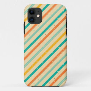 Coque Case-Mate Pour iPhone Rétro motif rayé grunge