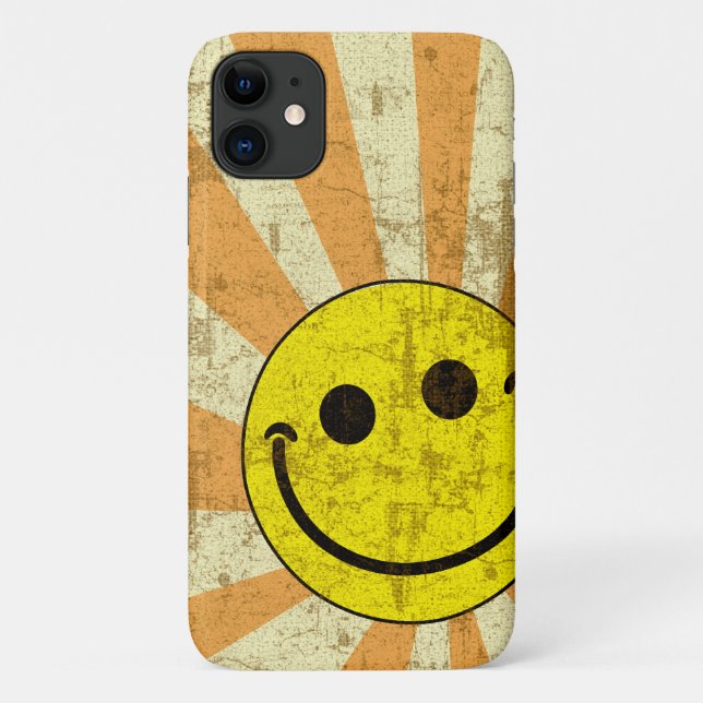 Coques Case-Mate iPhone Rétro rayon de soleil sale (Dos)