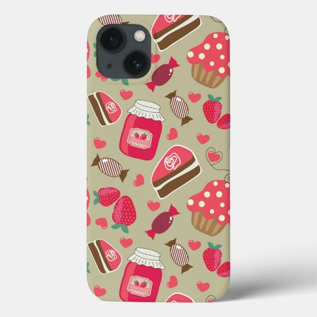 Coques Case-Mate iPhone Retro Sweets (Verso)