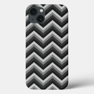 iPhone 13 Coque Rétro zigzag Chevron de motif