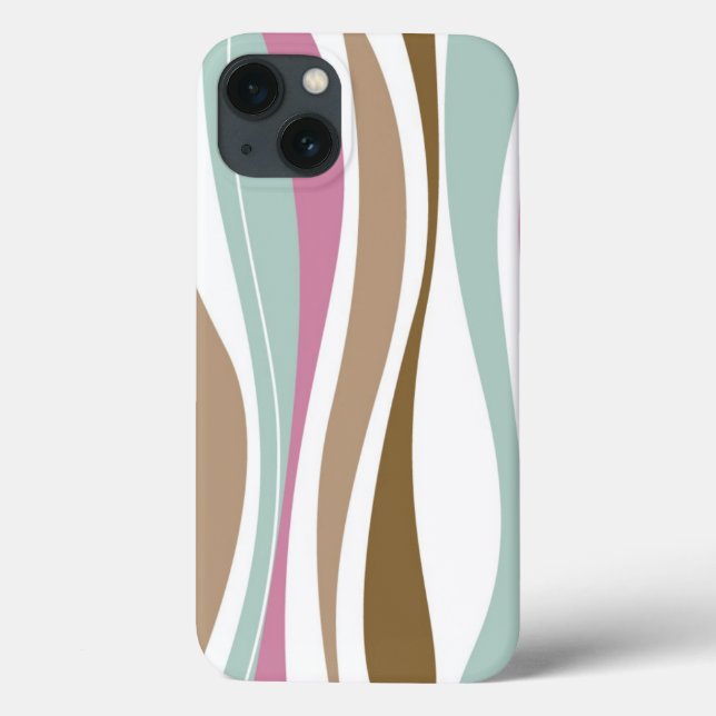 Coques Case-Mate iPhone Rétros rayures (Verso)