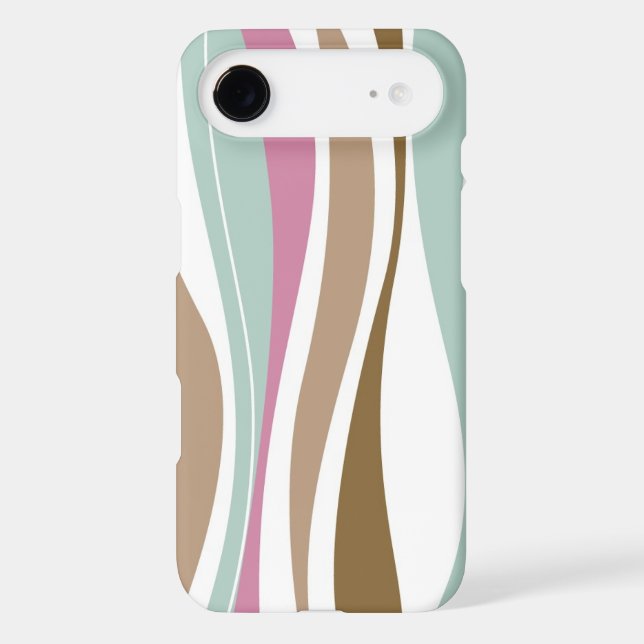 Coques Case-Mate iPhone Rétros rayures (Verso)