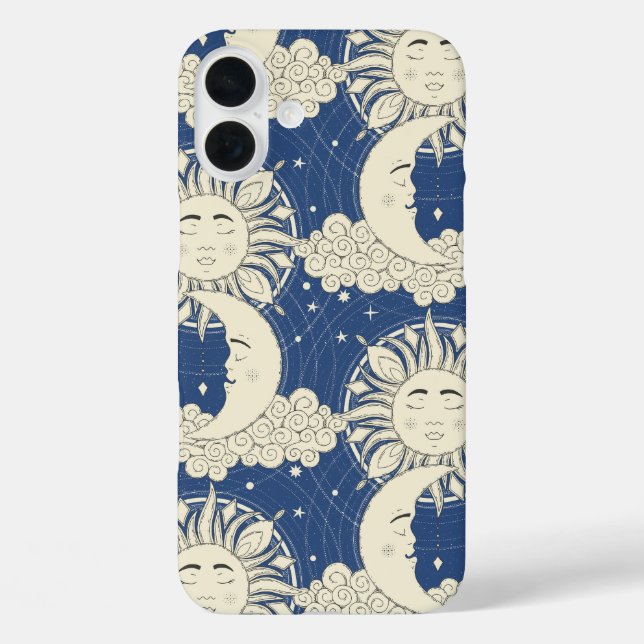 Coques Case-Mate iPhone rêve bohème bleu (Verso)