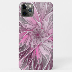 Case-Mate iPhone Case Rêve de fleur rose fractal, Motif d'Imaginaire flo