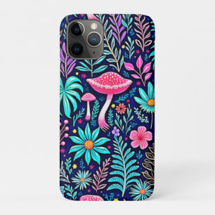 Case-Mate iPhone Case Rêve de forêt de champignons psychédélique néon