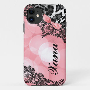 Etui iPhone Case-Mate Rêve de léopard de 311 pêches dans l'arc de fau