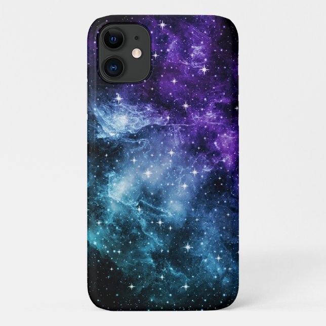 Coques Case-Mate iPhone Rêve de nébuleuse de galaxie Turquoise #1 (Dos)