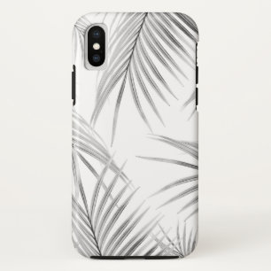 Case-Mate iPhone Case Rêve des Feuilles de palmiers gris mou #1 #tropica