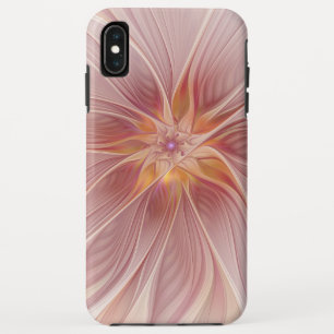 Case-Mate iPhone Case Rêve Floral Rose Pâle Abstrait Art Fractal Fleur