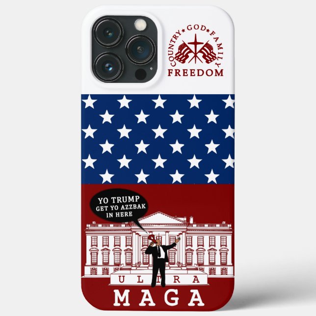Coques Case-Mate iPhone Revenez à Trump 2024 | Whitehouse ULTRA MAGA (Verso)